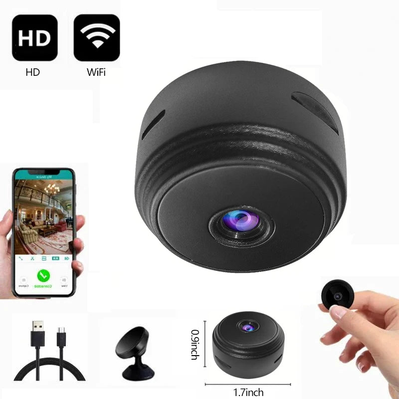 A9 HD Wifi Smart Monitor Surveillance Cameras Sensor Camcorder Web Video Home Safety Wireless Security