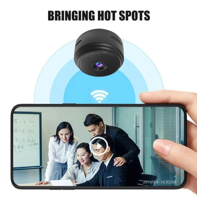 A9 HD Wifi Smart Monitor Surveillance Cameras Sensor Camcorder Web Video Home Safety Wireless Security